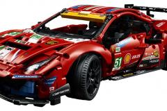 Ferrari 488 GTE z klocków LEGO Technic