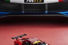 Ferrari 488 GTE z klocków LEGO Technic