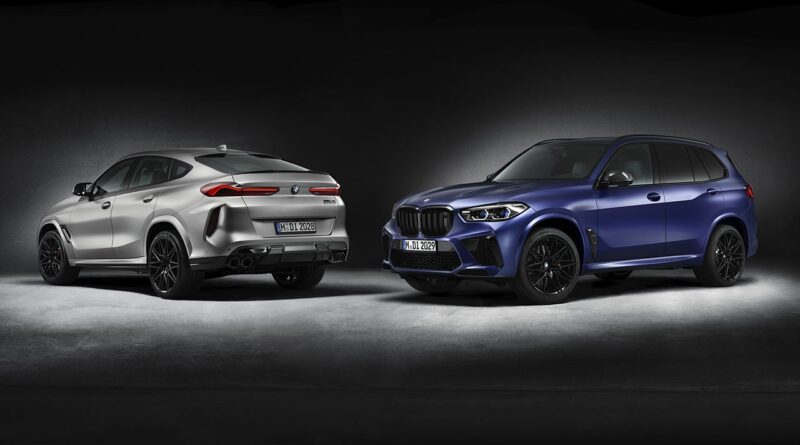 BMW X5 M Competition i BMW X6 M Competition w wersji First Edition