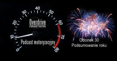 Podcast motoryzacyjny Overdrive | Odcinek 30 | Podsumowanie roku