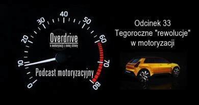 Podcast motoryzacyjny Overdrive | Odcinek 33 | Tegoroczne "rewolucje" w motoryzacji