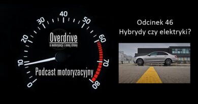 Podcast motoryzacyjny Overdrive | Odcinek 46 | Hybrydy czy elektryki