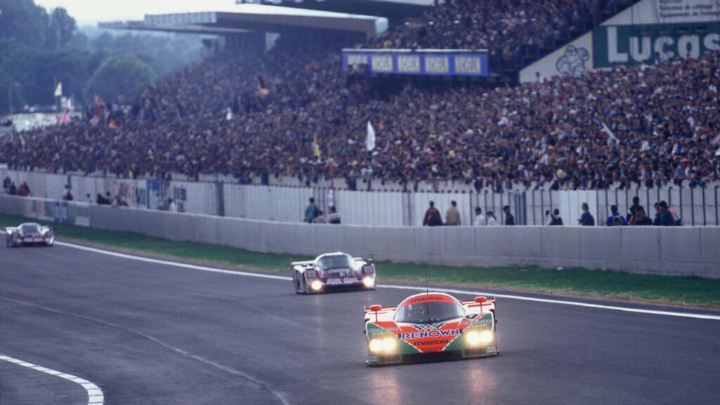 Mazda - zwycięzca wyścigu 24h Le Mans 1991