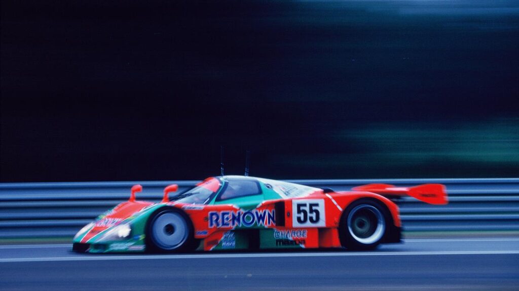 Mazda - zwycięzca wyścigu 24h Le Mans 1991