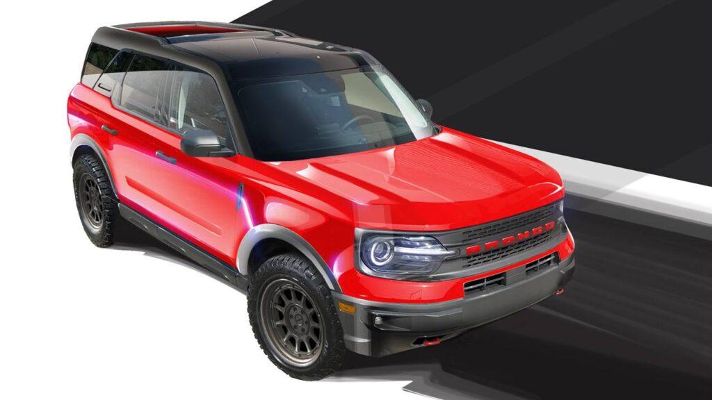 2021 Ford Bronco Sport stworzony przez CGS Performance Products