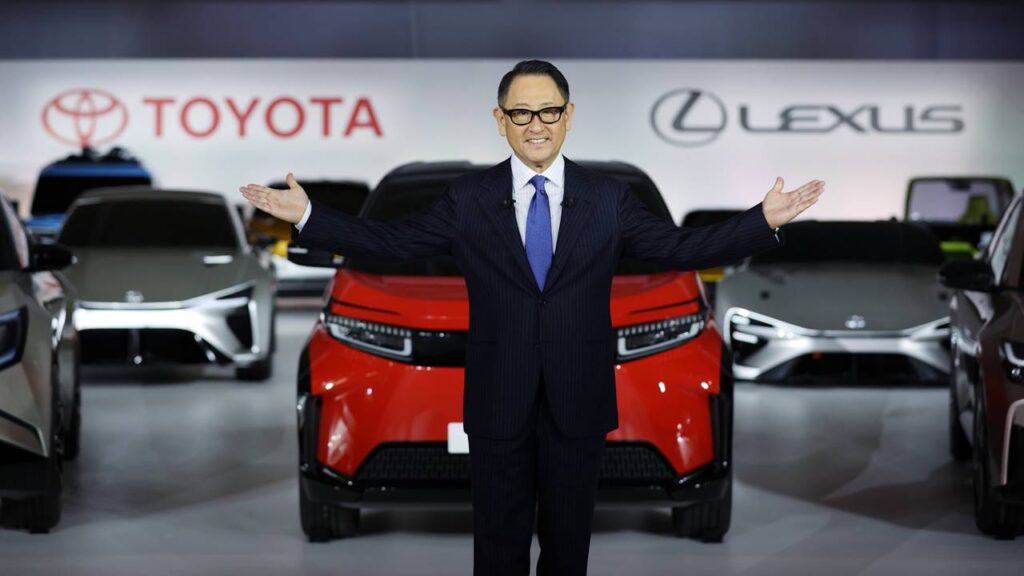 Akio Toyoda - Toyota: wprowadzi 30 elektrycznych modeli do 2030 r.