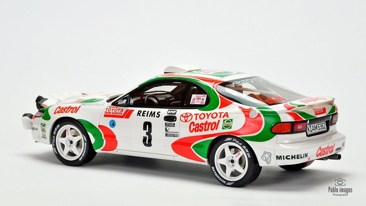 Rajdowa Toyota Celica ST185 w skali 1:18