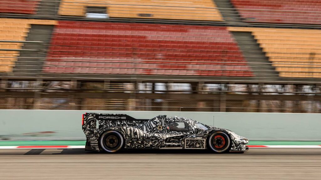 Porsche LMDh - testy w Barcelonie