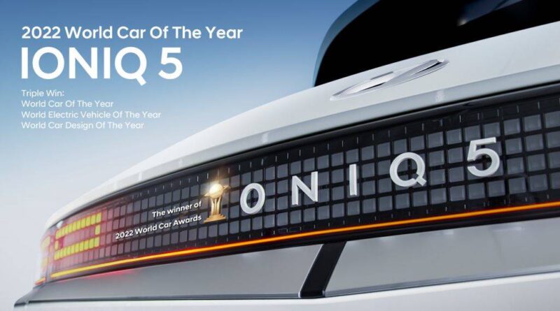Hyundai IONIQ 5 - Światowy Samochód Roku 2022