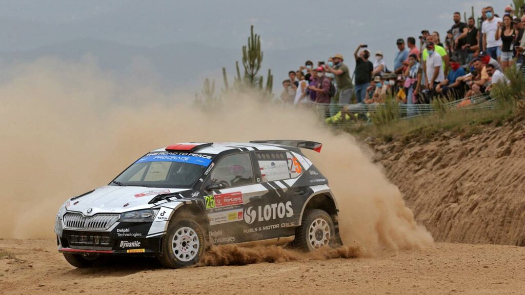 Rajd Portugalii 2022: Kajetanowicz i Szczepaniak na drugim miejscu w WRC2
