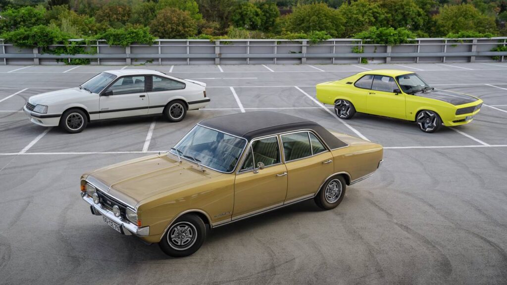 Opel Commodore GSe, Opel Monza GSe i Opel Manta GSe