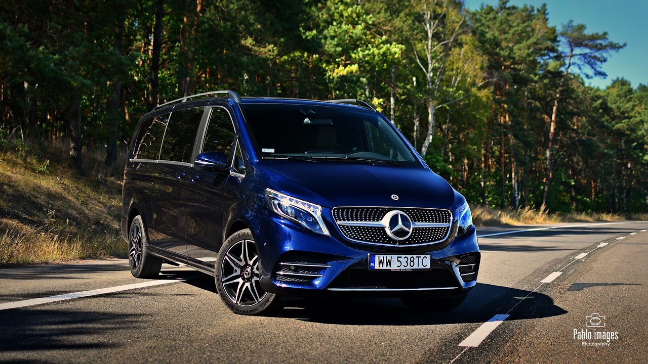 V jak Mercedes. Mercedes V300d – test