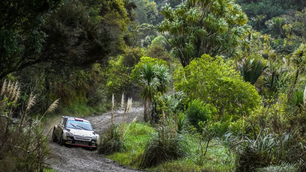 Kajetan Kajetanowicz i Maciej Szczepaniak - drugie miejsce w WRC 2, Rajd Nowej Zelandii 2022