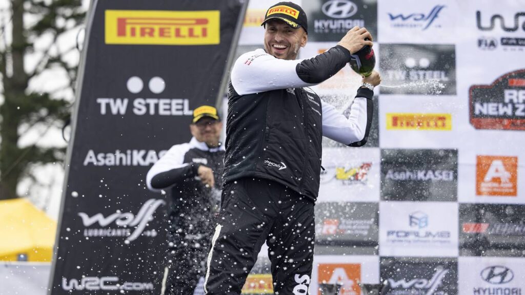 Kajetan Kajetanowicz i Maciej Szczepaniak - drugie miejsce w WRC 2, Rajd Nowej Zelandii 2022