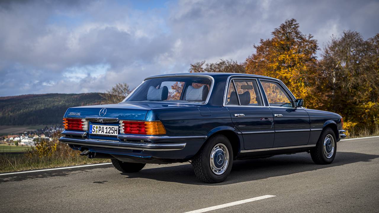 Mercedes-Benz W 116 ma 50 lat