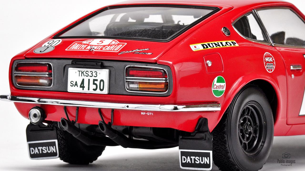 Rajdowy Datsun 240Z w skali 1:18 z Kyosho